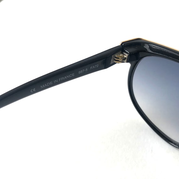 80s Vintage Jacques Fath Paris Oversize Sunglasses - image 9