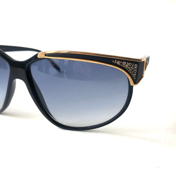 80s Vintage Jacques Fath Paris Oversize Sunglasses - image 7