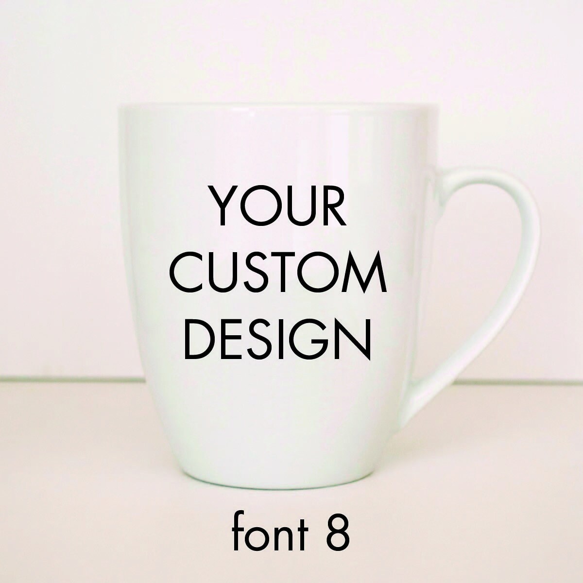Custom Mug Personalized Mug Vinyl Design Customized Mug | Etsy