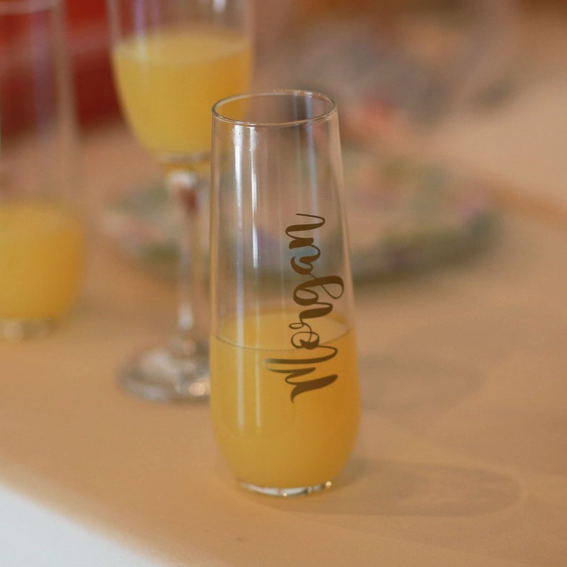 Custom Name Vinyl Decal for Glass Personalized Name Decal Etsy