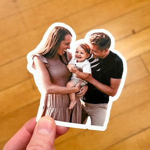 Aangepaste fotosticker, waterdichte vinylsticker, gepersonaliseerde sticker, aangepaste stickers, sticker waterfles, laptopsticker, autosticker