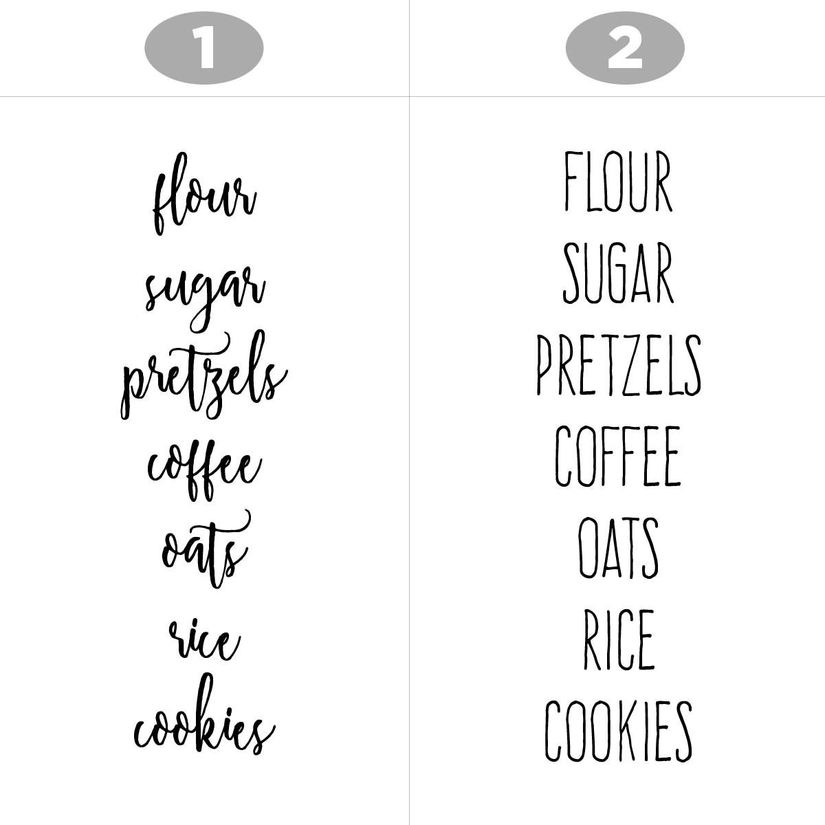 Custom Kitchen Jar Labels Personalized Kitchen Labels Etsy UK