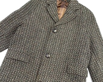 Age 6-7 years vintage 1960\u2019s J T Morgan tweed wool boys coat