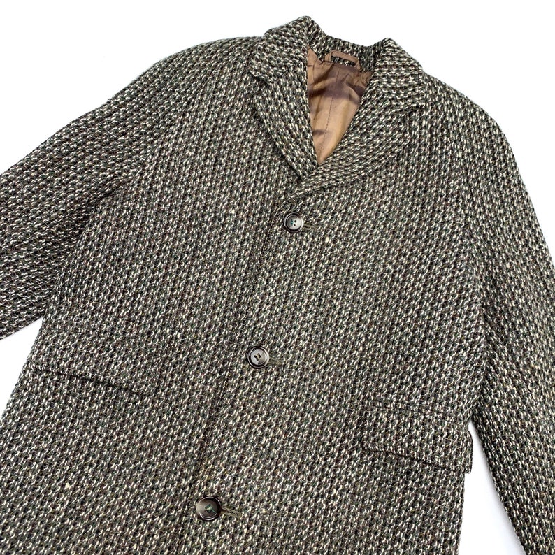 Age 6-7 years vintage 1960\u2019s J T Morgan tweed wool boys coat