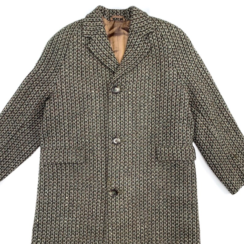 Age 6-7 years vintage 1960\u2019s J T Morgan tweed wool boys coat