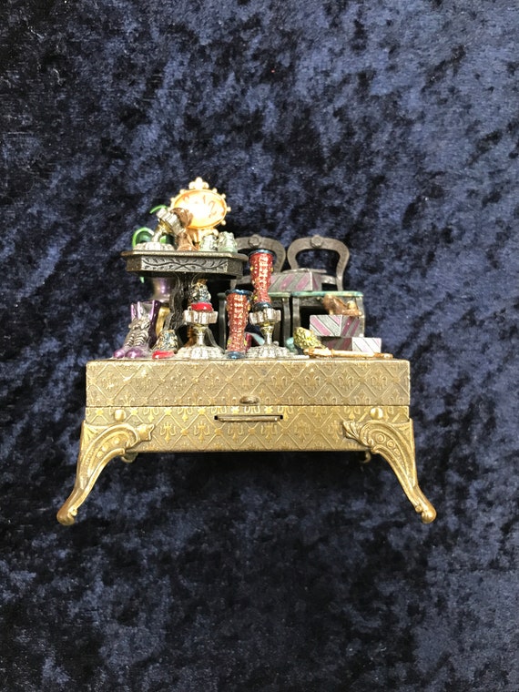 Sweet Romance Shoe Shop Story Box by Shelley Cooper Etsy