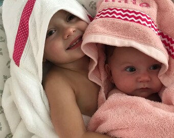 personalized baby beach towel