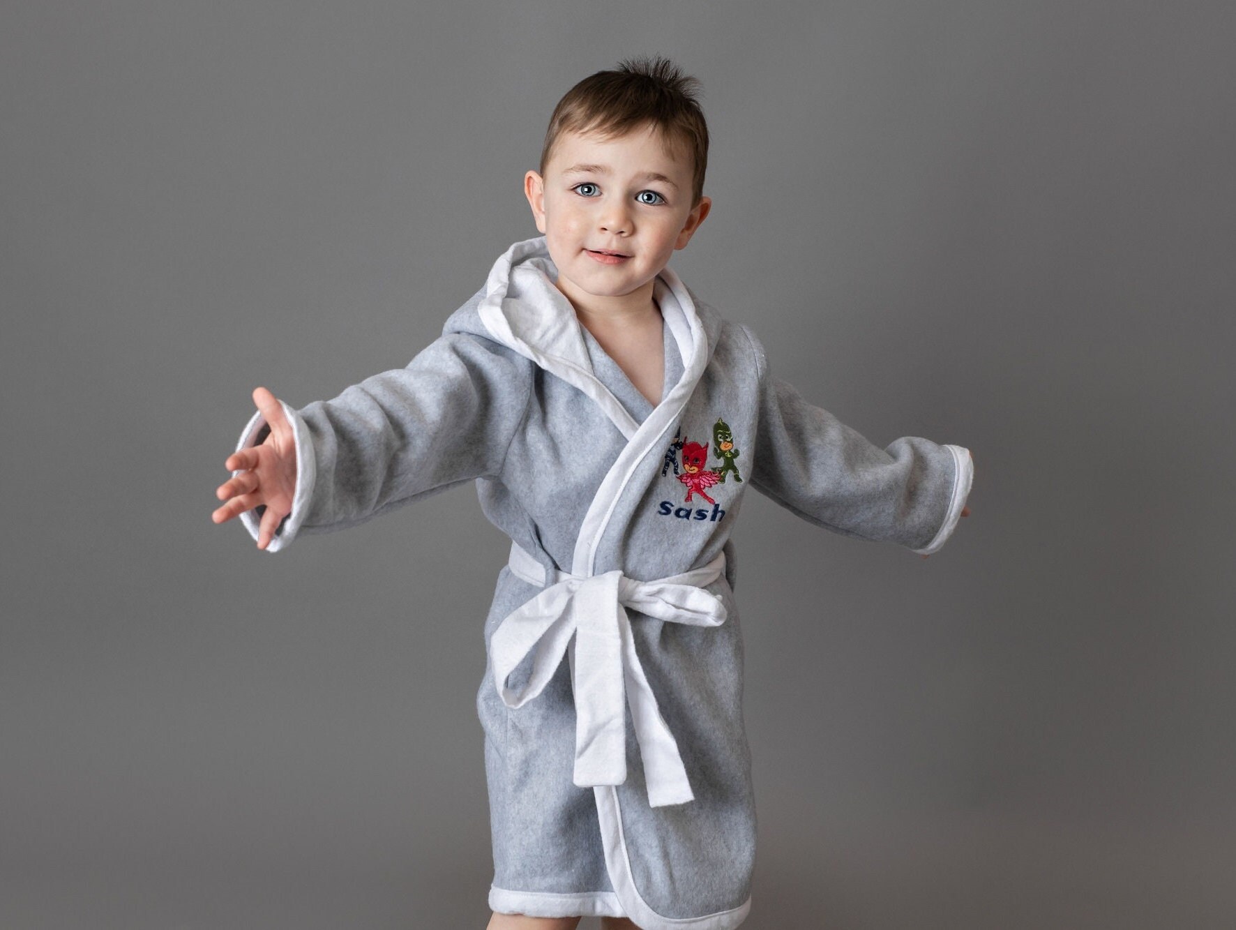 childrens personalised dressing gown