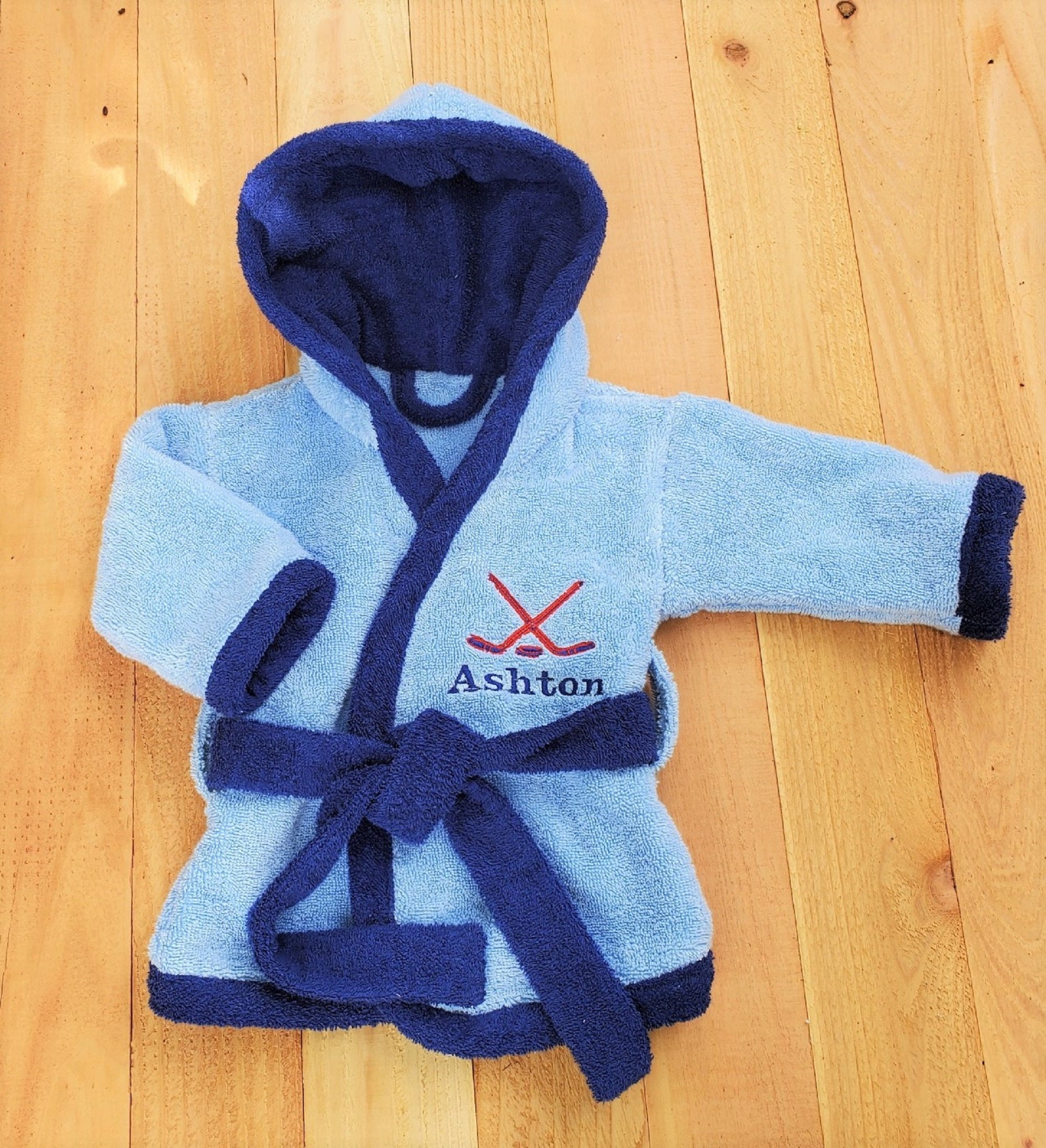 personalised childrens bathrobes
