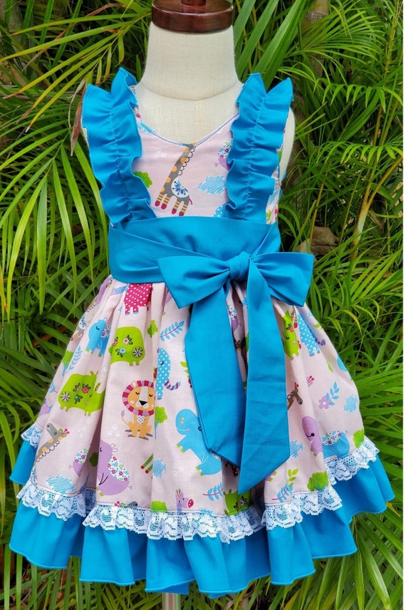 Easter pinafore dress hotsell