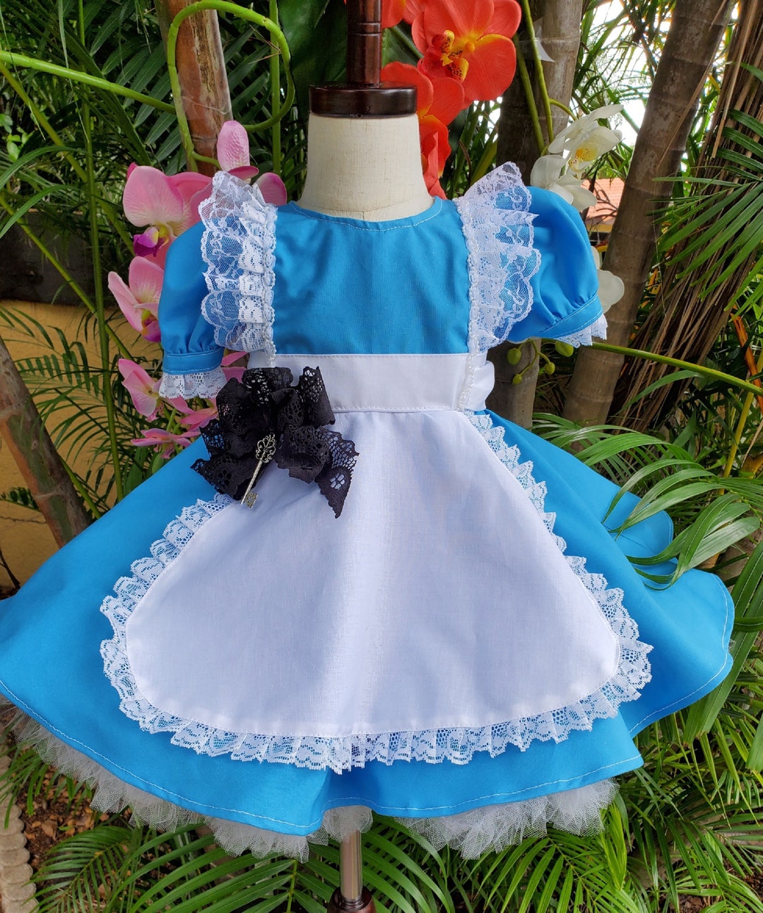 Girl Dress Alice in Wonderland Dress Alice in Wonderland - Etsy