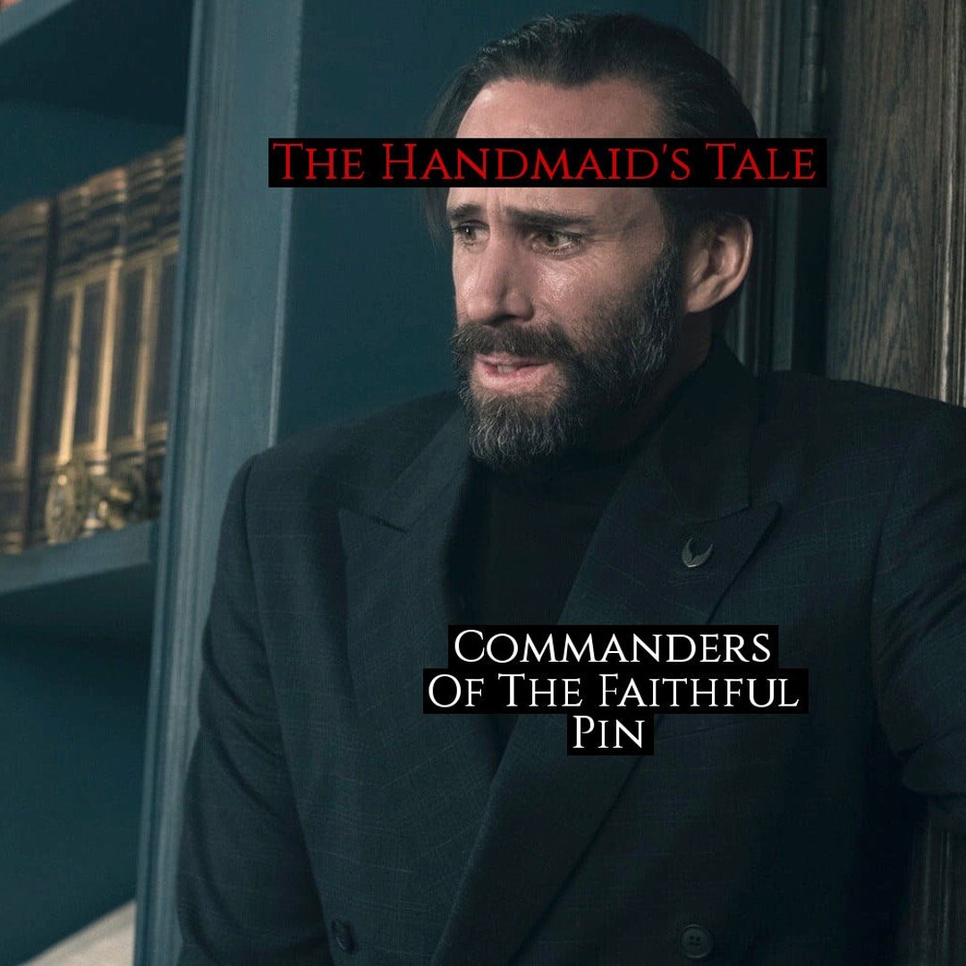 Commander Waterford Wings Pin, Fred Waterford Brooch, Silver Wings Pin