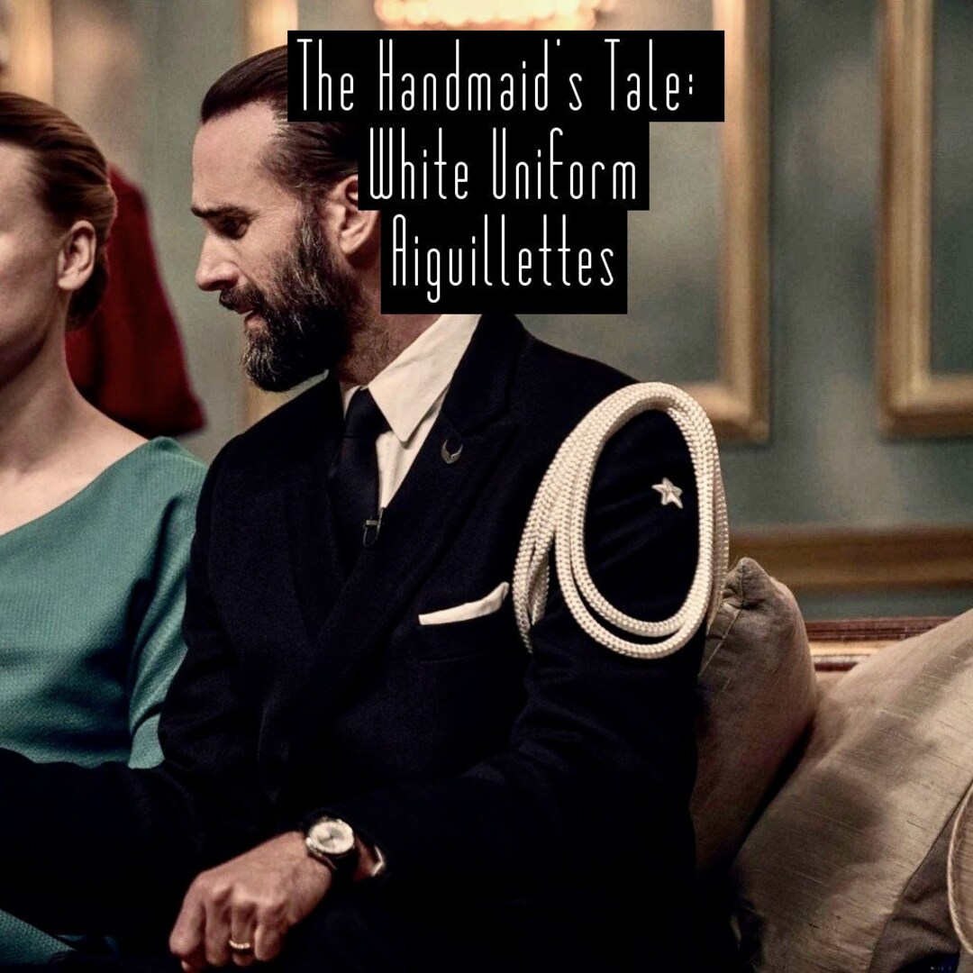 Commander Waterford White Aiguillettes the Handmaids Tale Etsy