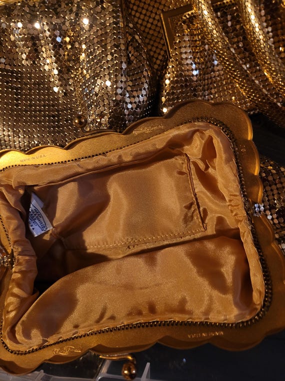 Whiting and Davis lot of Gold Mesh items - image 18