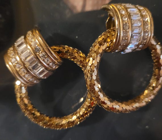 Whiting and Davis lot of Gold Mesh items - image 4