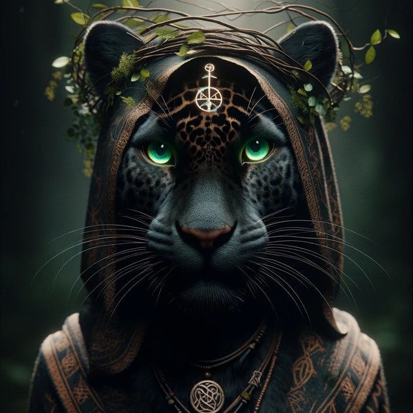 01 "Pagan Jaguar" | Digital Photo | Use to make prints, profile pictures, and more