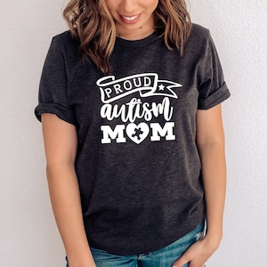 StolzE Autismus Mama Shirt - Shirt für Autismus Mama - Autismus Bewusstsein Shirt - Geschenk für Mama - Muttertag - Autismus Shirt