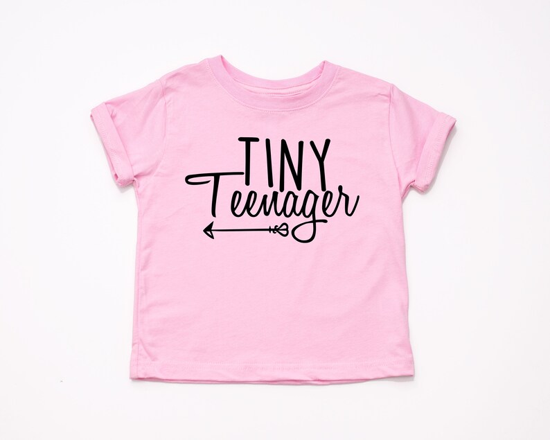 Tiny Teenager Shirt Toddler Shirts Toddler Life Shirt Etsy