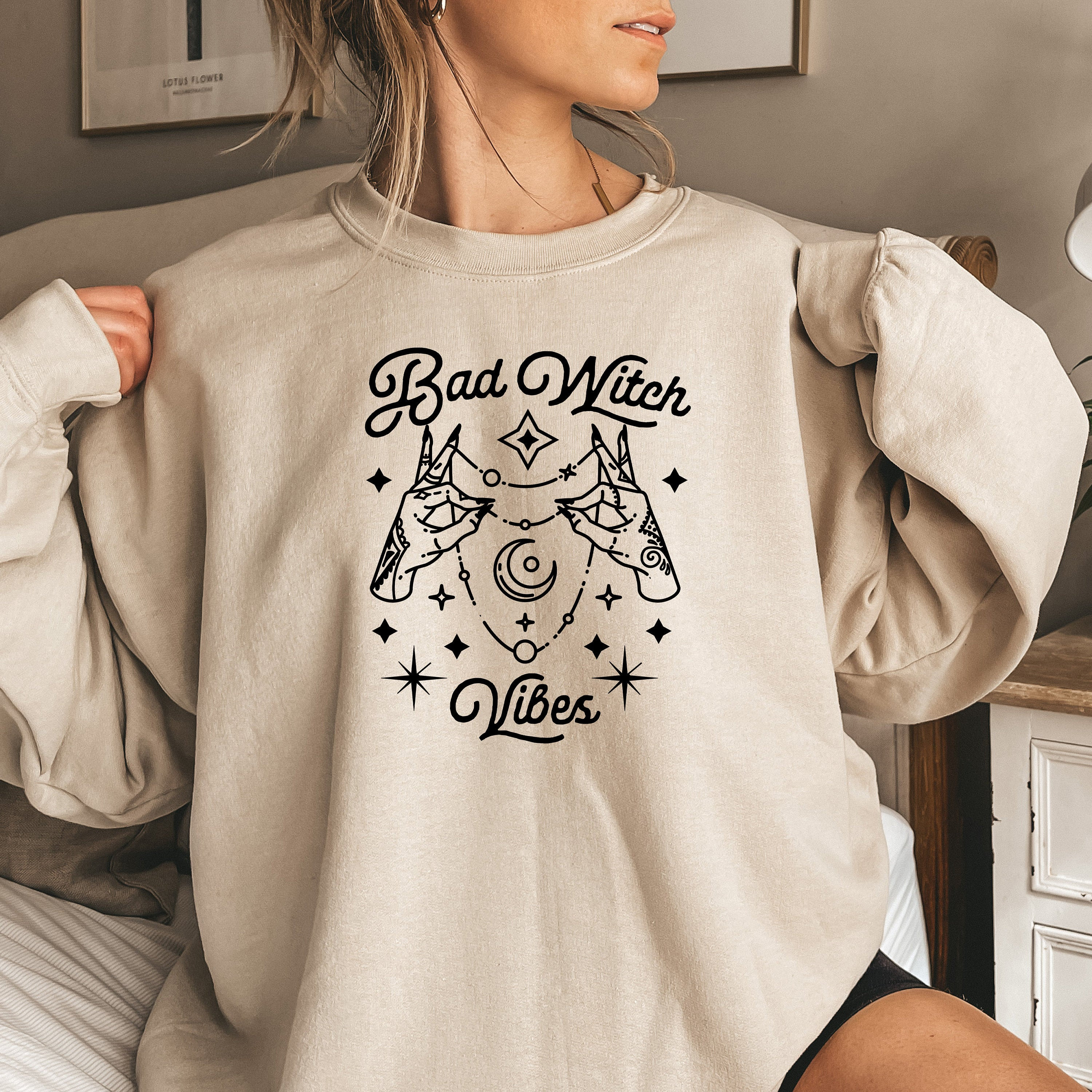 Bad witch sweater Etsy