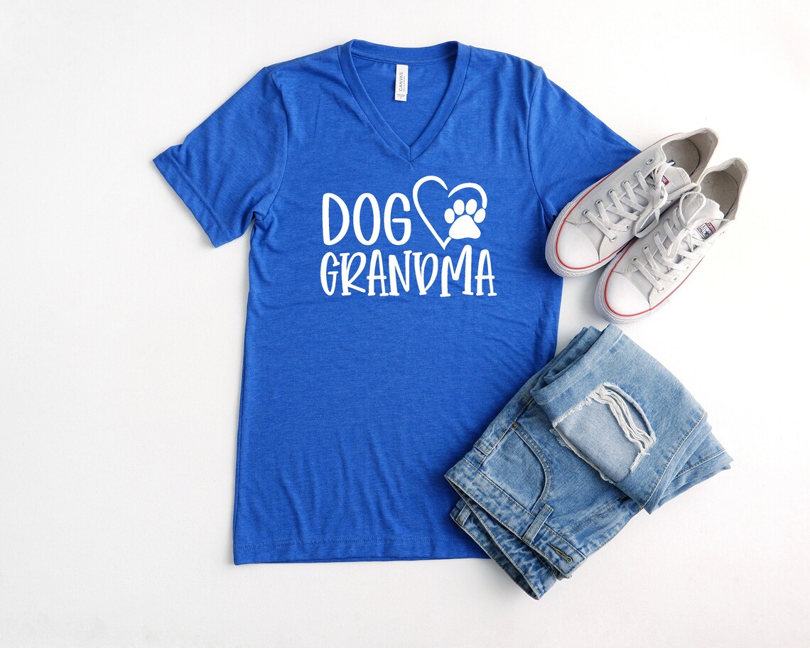 Dog Grandma Shirt Fur Grandma Shirt Dog Lover Shirt Etsy