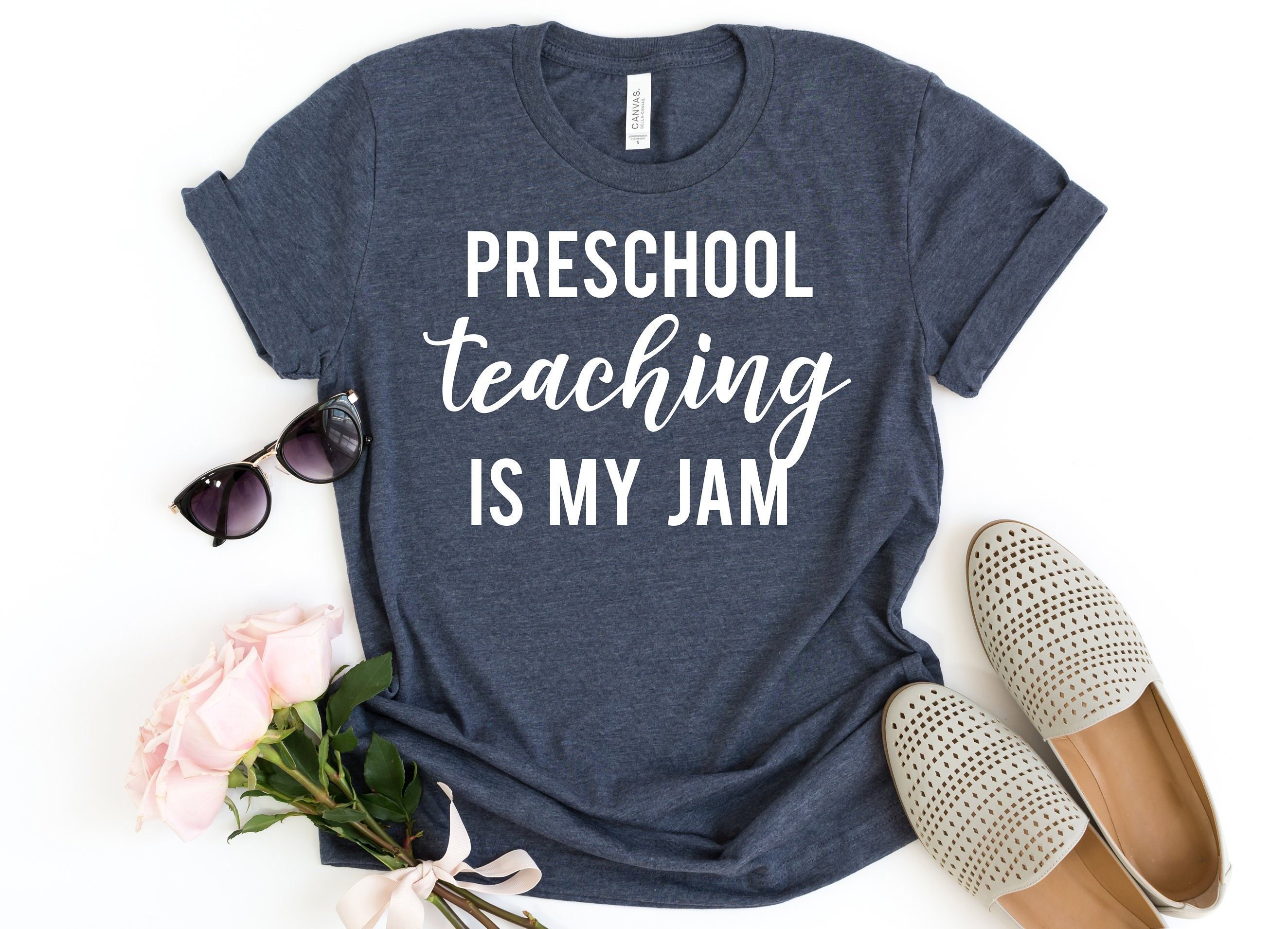 Preschool Is My Jam Teacher Shirt Preschool Is My Jam Teacher Shirt