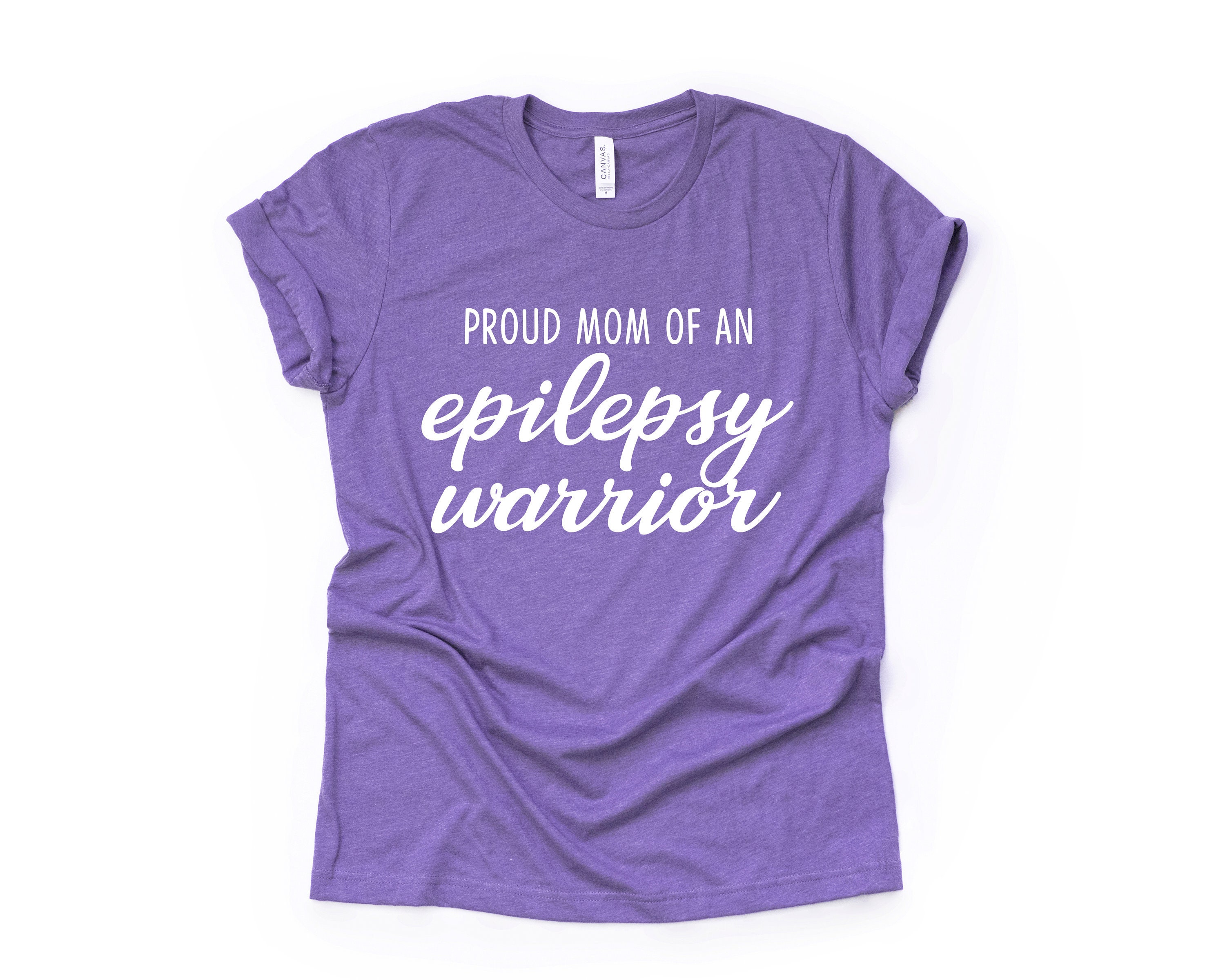 I'm A Proud Mom Of A Epilepsy Warrior T-Shirt I'm A Proud Mom Of A Epilepsy Warrior T-Shirt