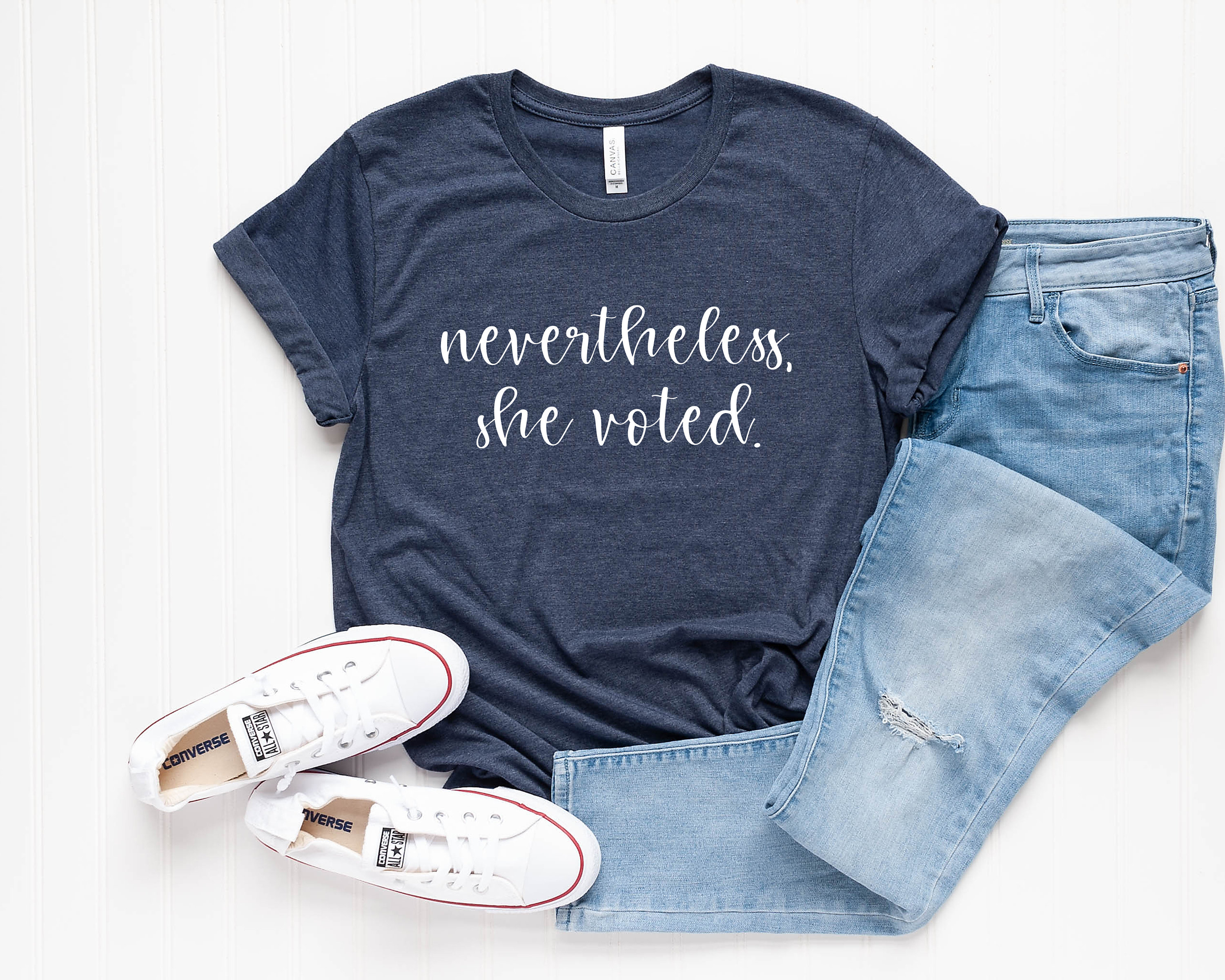 Nevertheless She Voted Voting Shirt Vote T-shirt Voting - Etsy