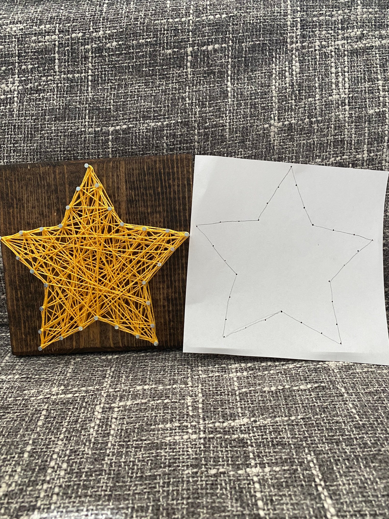 DIY Star String Art String Art Kit DIY string art Star Etsy