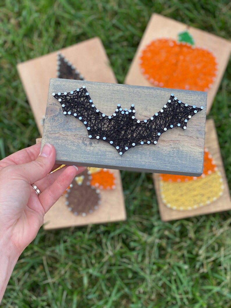 DIY Bat String Art Kit Etsy