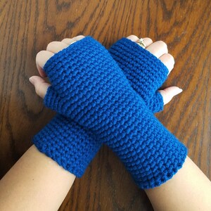 Fingerless Gloves, Wrist Warmers, Crochet