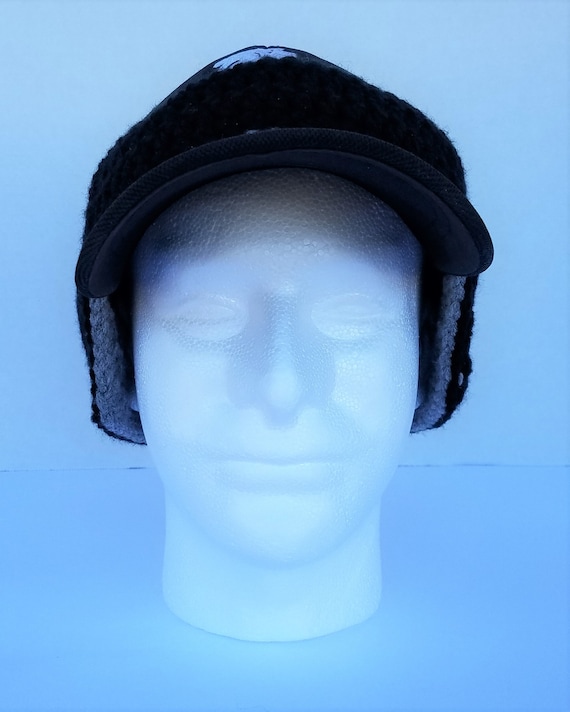 Double Layer Baseball Cap Ear Warmer 