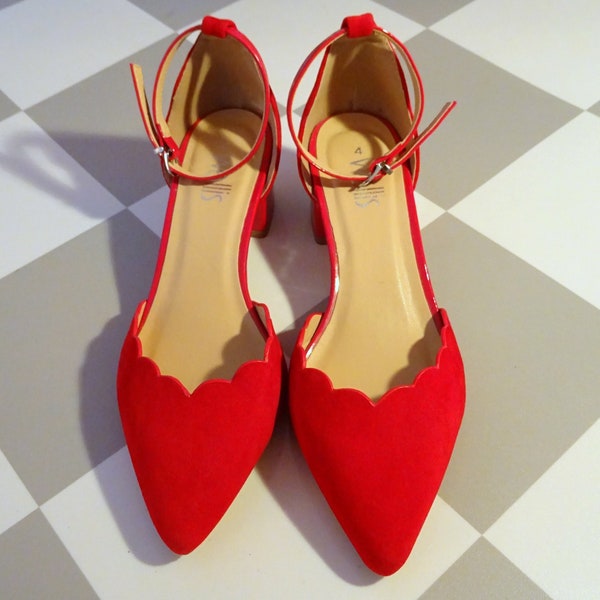 Red Wedding Shoes - Etsy