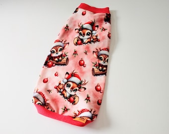 Christmas top t-shirt cat clothes