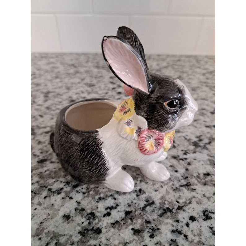 Vintage Fitz and Floyd Pansy Parade Cream & Sugar Bowl 1991 Etsy