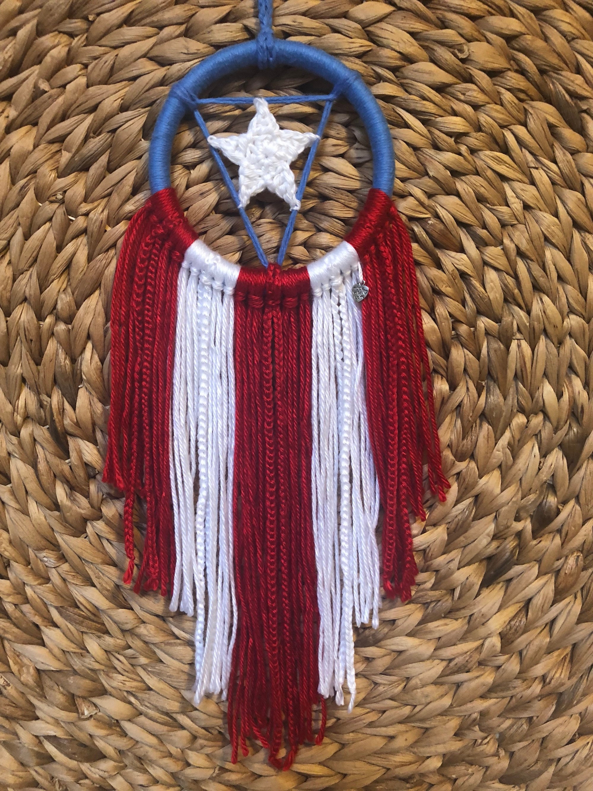 Puerto Rico Sueña / Puerto Rico Flag Dream Catcher / Special Etsy