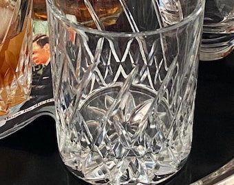 Sagamore Cut Crystal Glasses: German Lead Crystal Barware