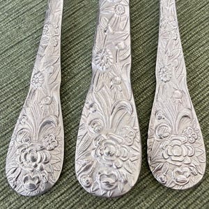 Godinger Flower Garden Stainless Steel Flatware - Replacement Pieces | Raised Floral Relief