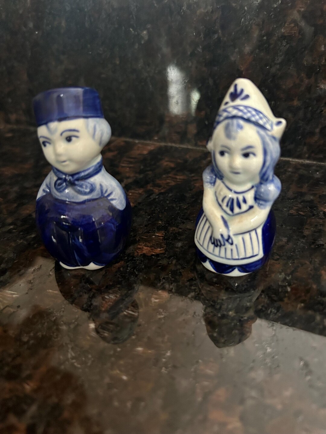 Vintage Holland Delf Boy and Girl Salt and Pepper Shaker Set - Etsy