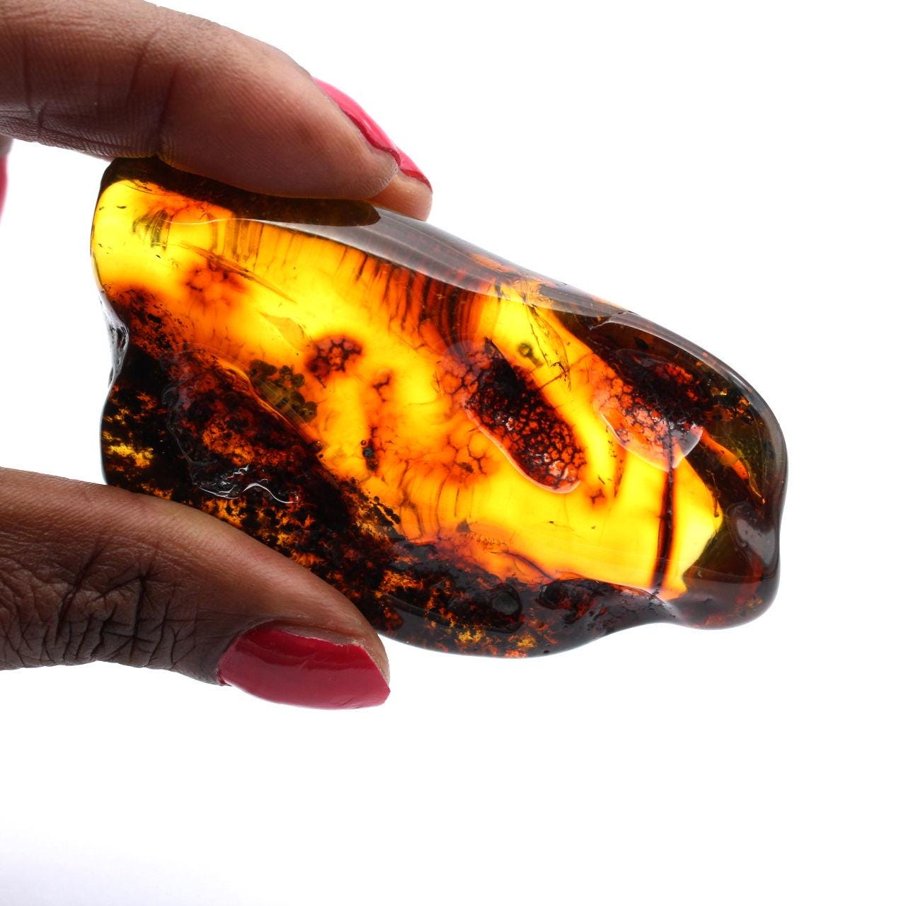 Large Fossilized Amber Pebble 39gr 77mm Lithuania - Etsy