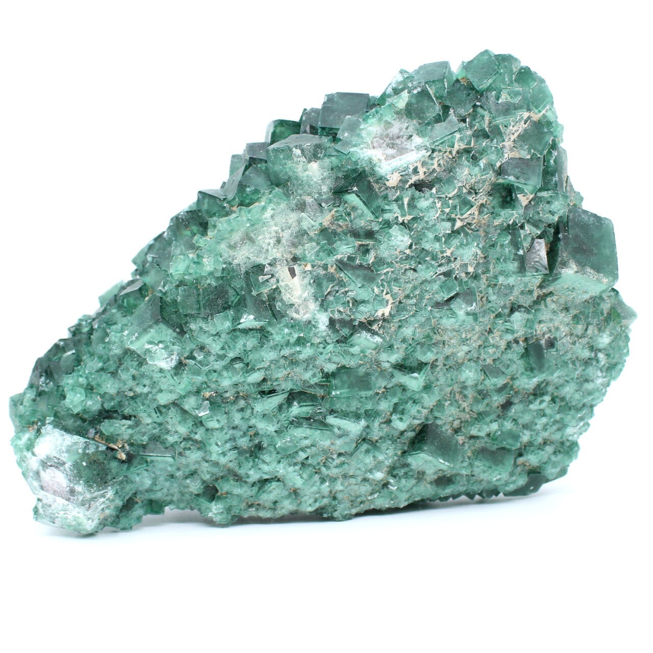 Grande Cristallisation Double Face de Fluorite Madagascar 4100Gr 250mm Madagascar