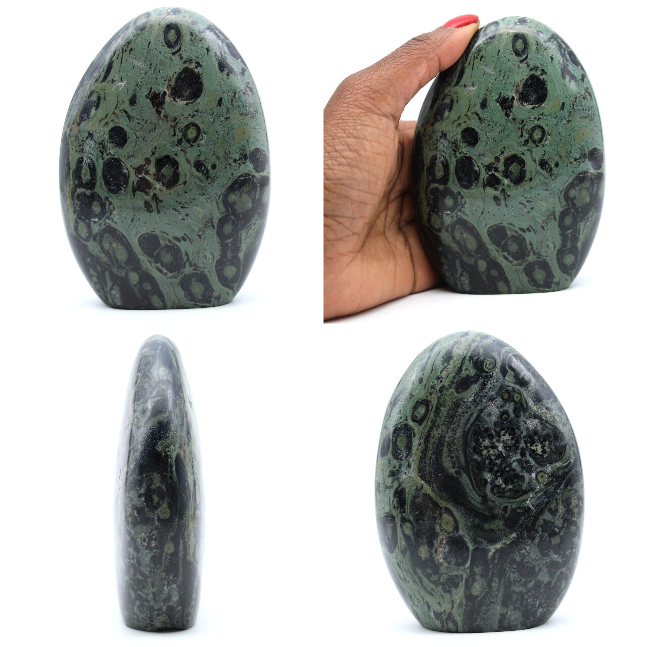 Forme Libre en Pierre de Jaspe Kambamba 520Gr 110mm Madagascar