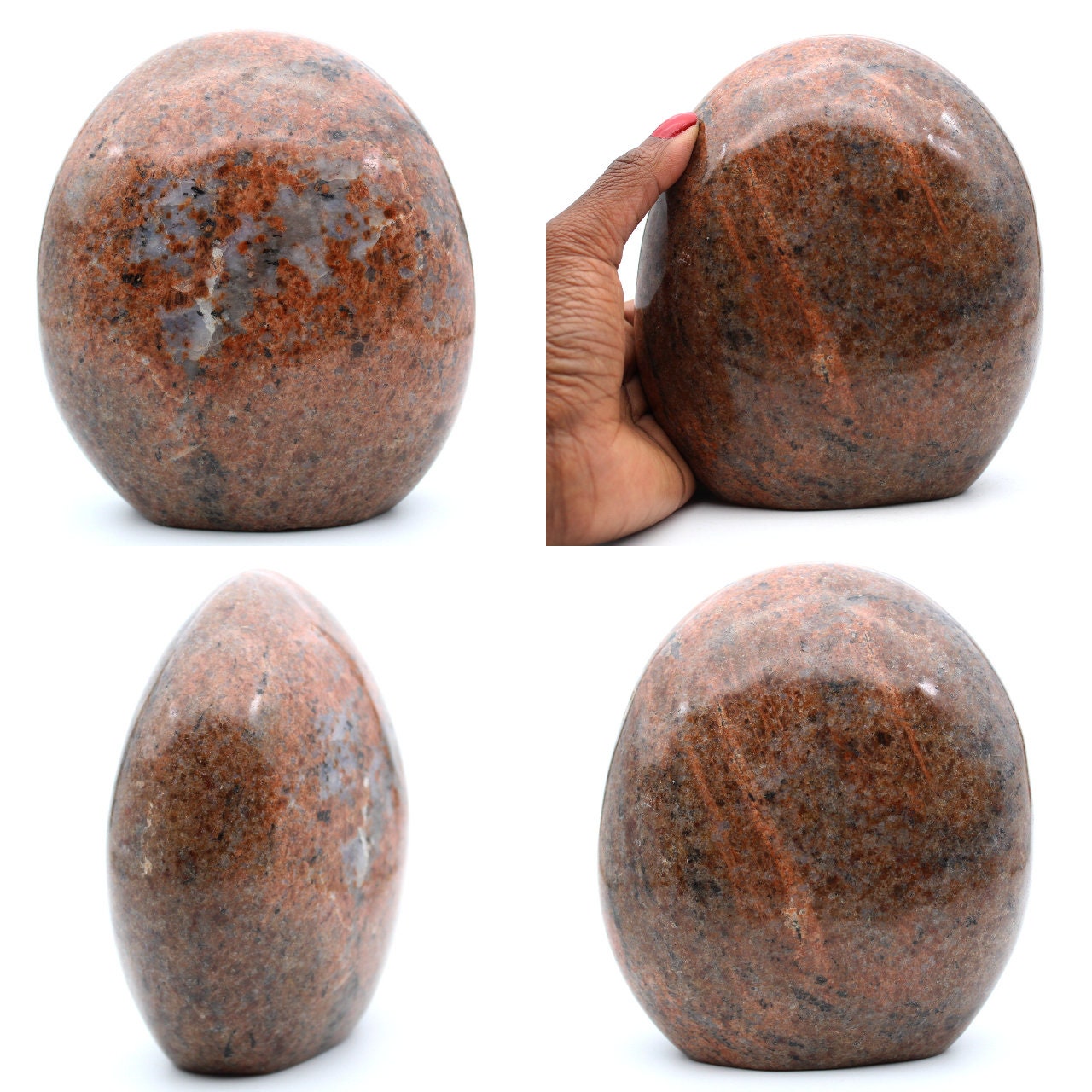 Forme Libre de Dolomite Orangée 2450Gr 150mm Madagascar