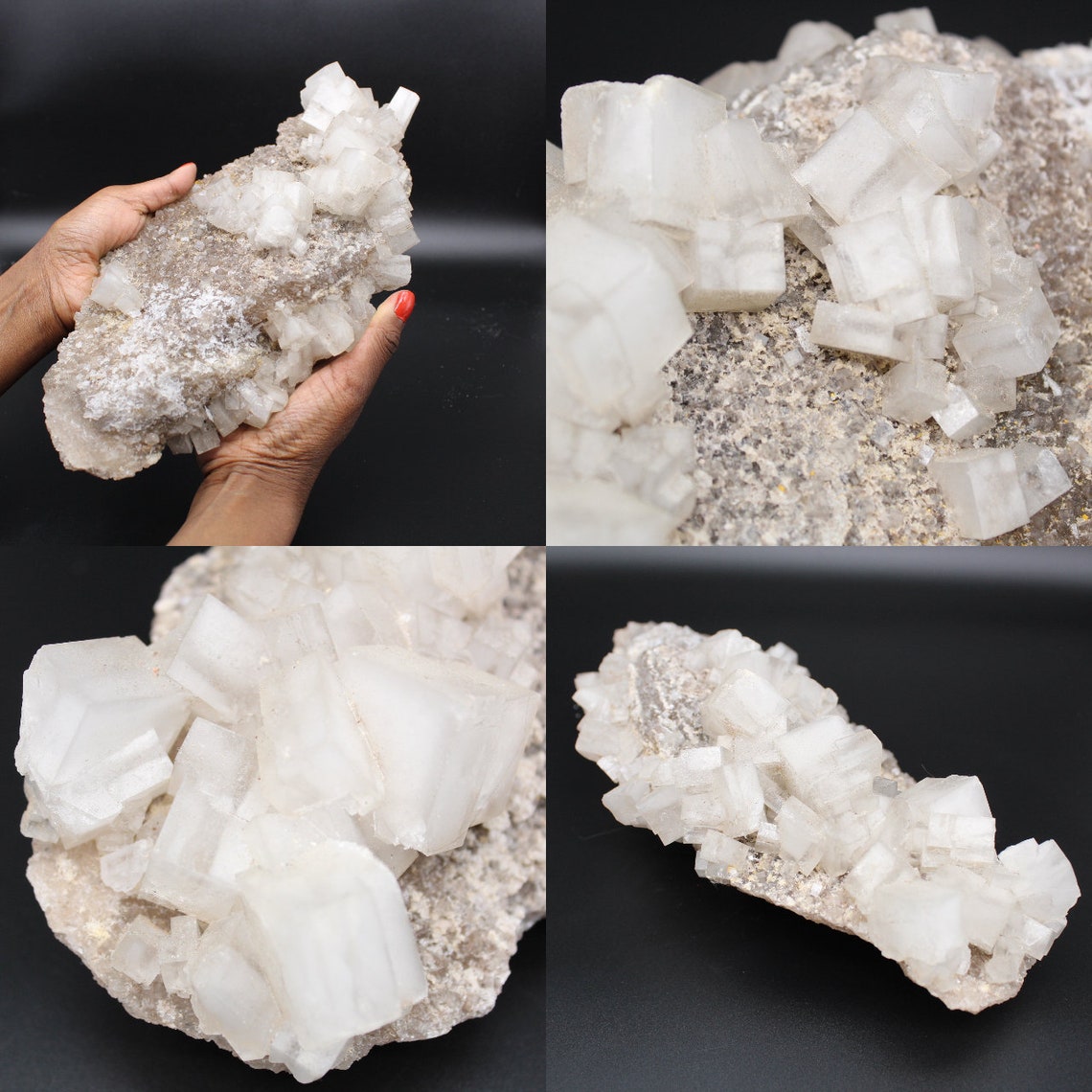 Rock salt crystals 2300gr 320mm from Italy Etsy