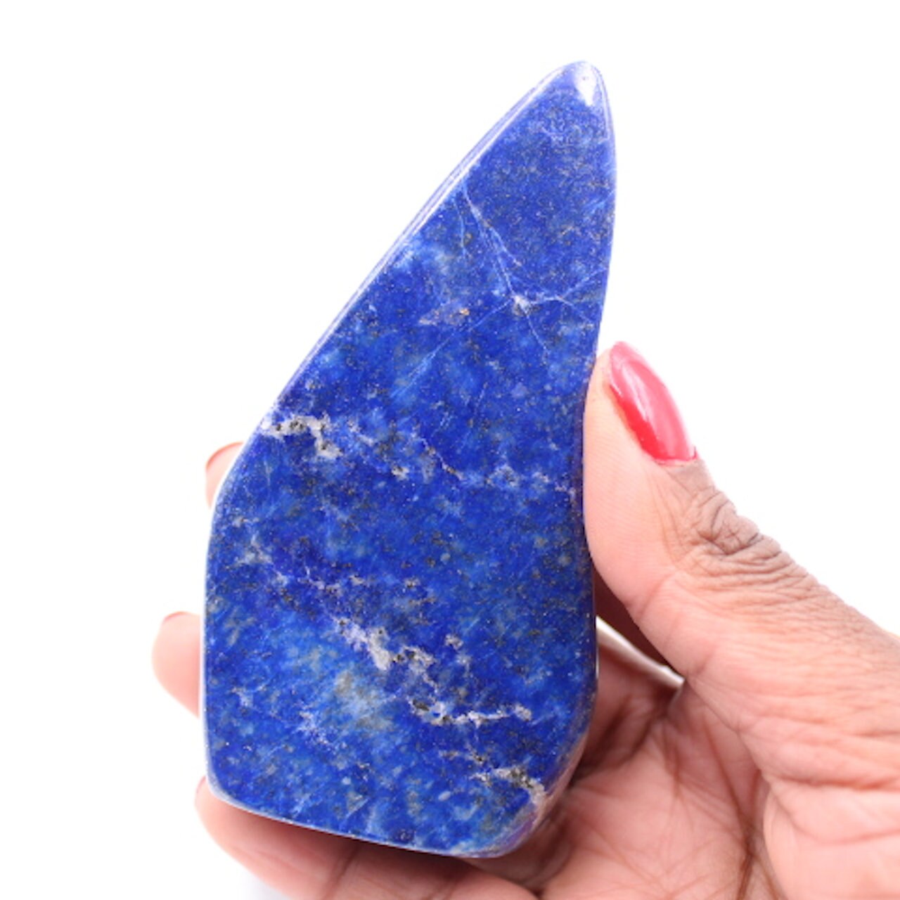 Bloc de Pierre Lapis-Lazuli Forme Libre 250Gr 95mm Afghanistan