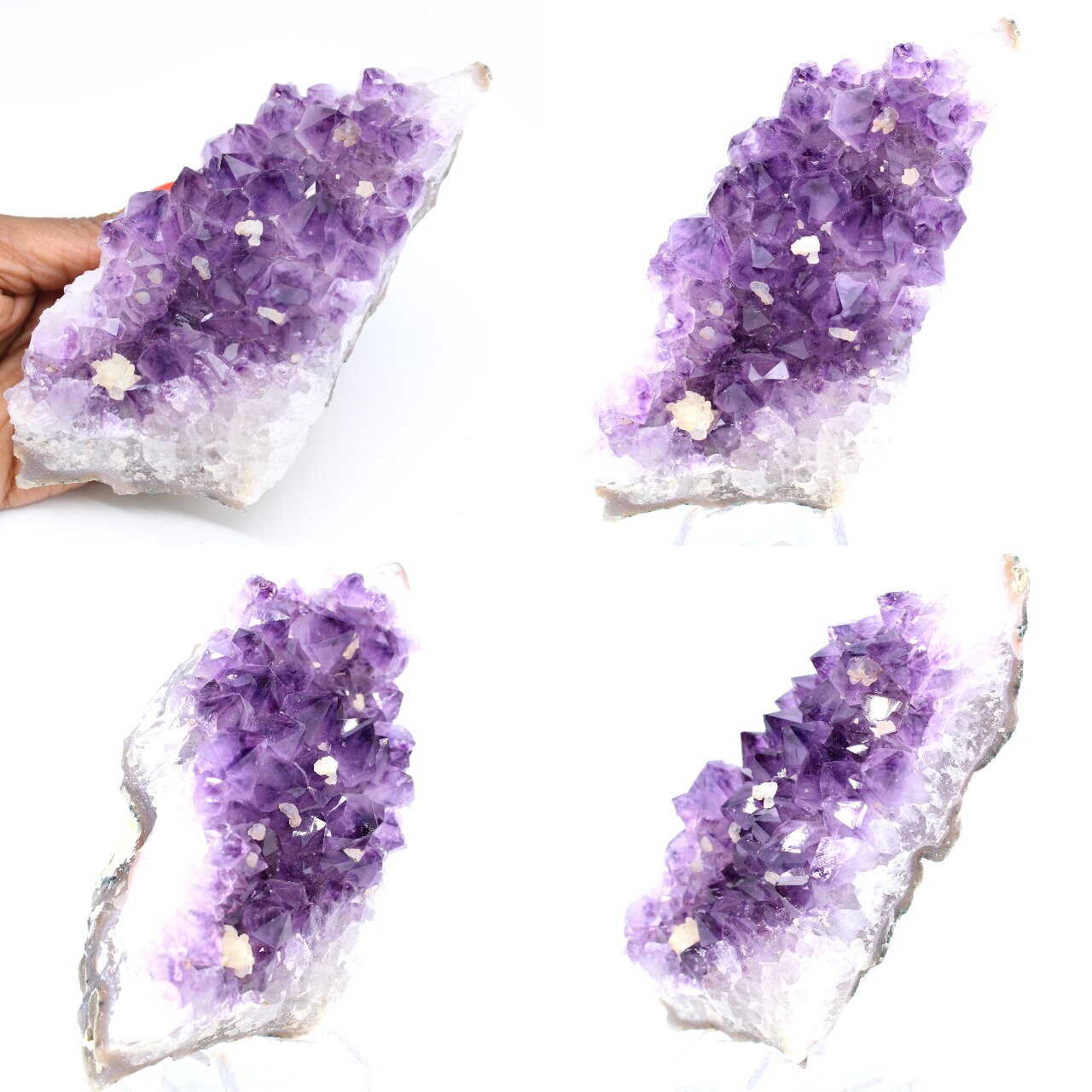 Pierre d'améthyste 450Gr 160mm de Uruguay