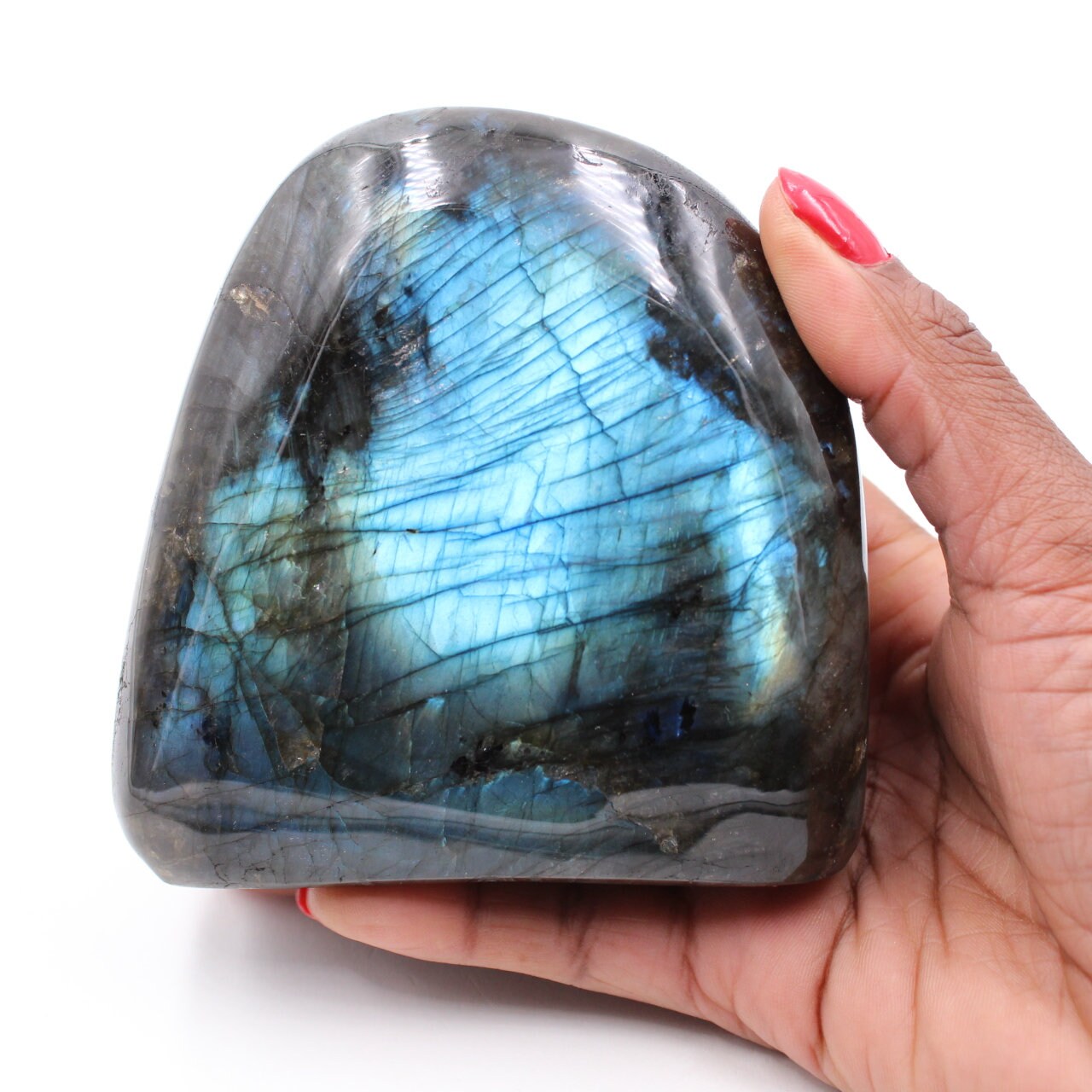 Labradorite Pour Ornement 900Gr 95mm de Madagascar