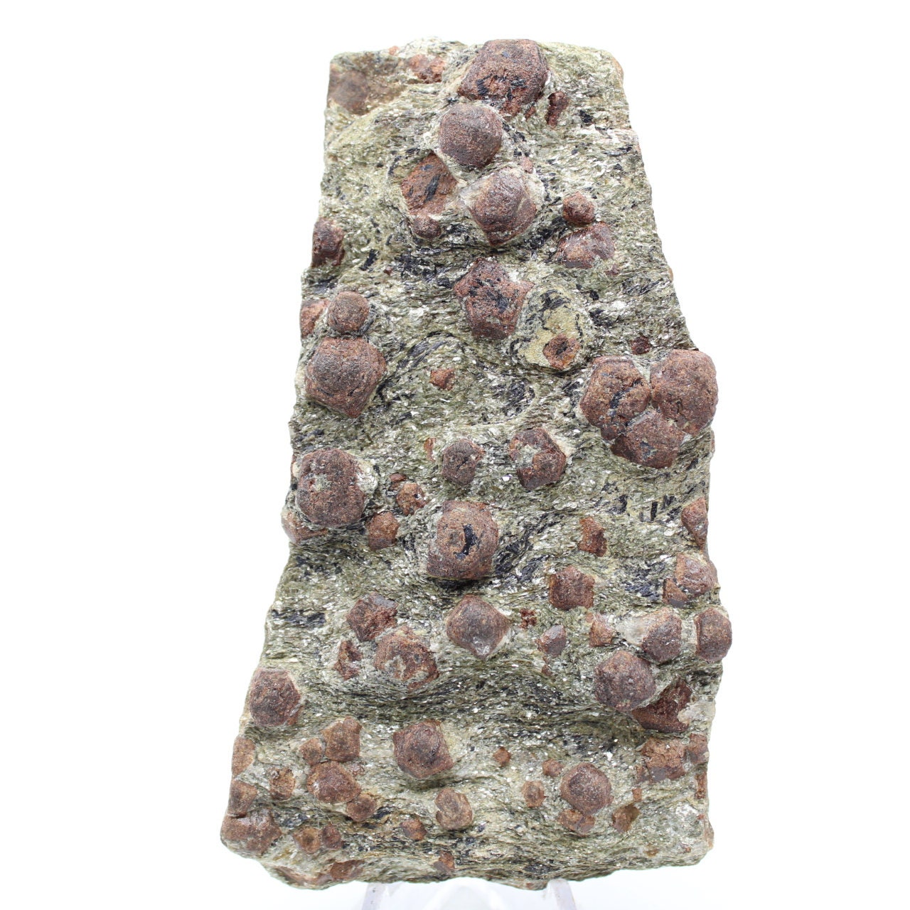 Cristaux de Grenat Almandin sur Gange Schiste 730Gr 140mm Autriche