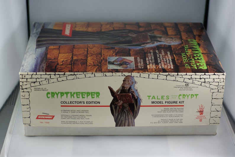 Tales From the Crypt Cryptkeeper, Collectors Edition Model Figure Kit, 14 Inches Made in U.S.A