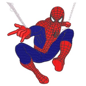 Desenho de bordado do Homem-Aranha #5 - 4 TAMANHOS