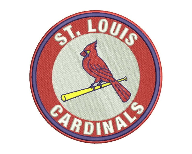 St louis cardinals embroidery design 4 sizes 7 file  etsy